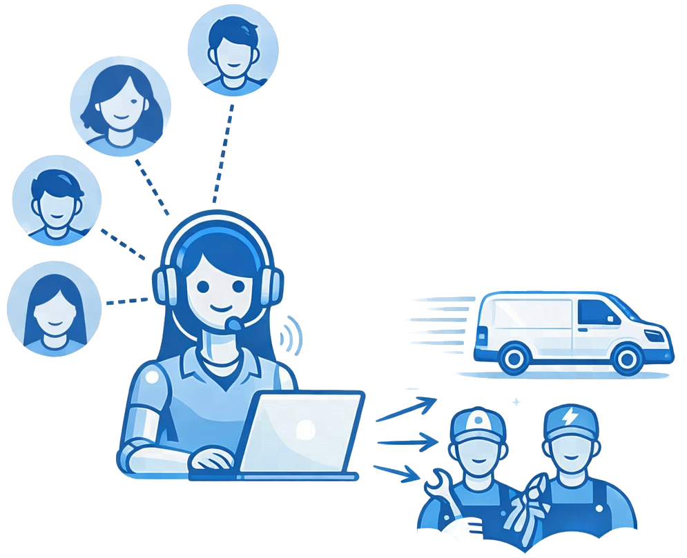 AI-powered phone agent for contractors